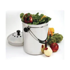 Stainless-Steel – 4 Qt. -Garden Plant Shop 07098 03 stainless composter