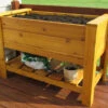 Elevated Cedar Planter 1 Elevated Cedar Planter -Garden Plant Shop 07979 01 elevated planter