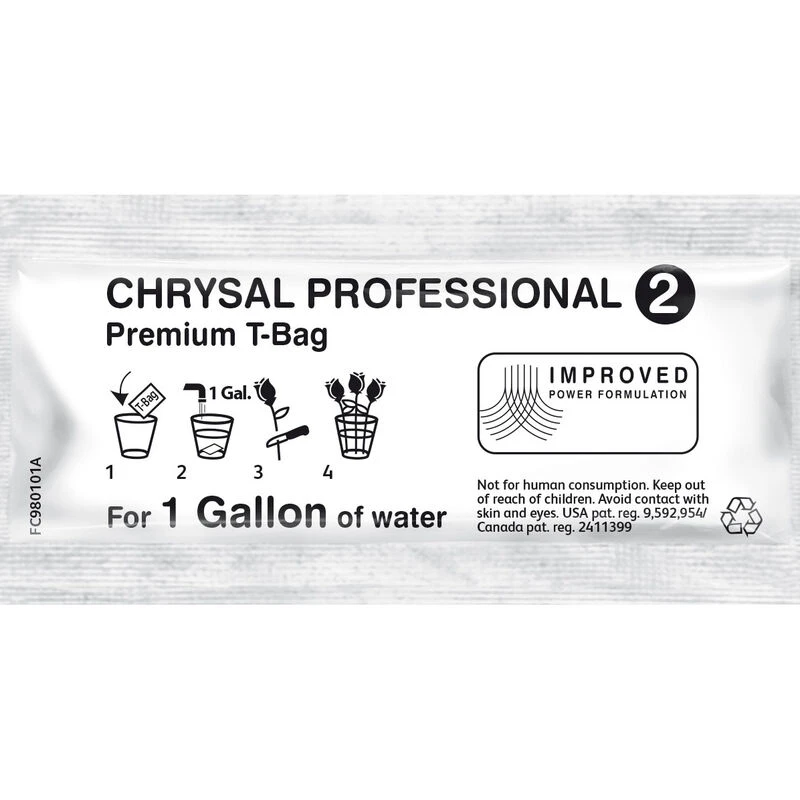 Chrysal Professional 2 Transport & Display T-Bags – 50 Count 3 Chrysal Professional 2 Transport & Display T-Bags – 50 Count